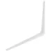 Консоль белая, 250x300 мм (0,9 мм)