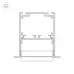 Профиль SL-LINIA52-3L-F-2000 ANOD BLACK (Алюминий)