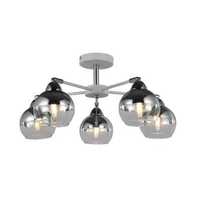 Светильник подвесной Jasper E27х5 60Вт IP 20 Freya FR5225PL-05W