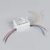 Панель SMART-P98-DIM-G-IN White 230V, 1.5A, 0/1-10V, Rotary, 2.4G ARL, стекло