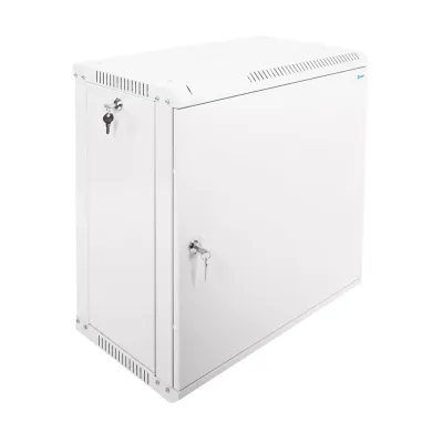 Шкаф телекоммуникационный настенный разборный 12U (600x350) дверь металл