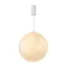 Светильник SP-SILKA-HANG-R400-12W Warm2700, WH, 330 deg, 230V, IP20, Натуральный шелк, 3 года