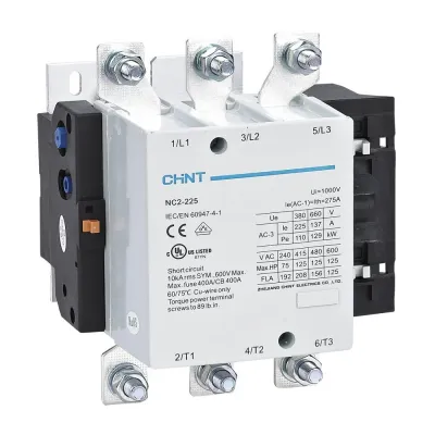 Контактор NC2-225 225A 230В AC3 50Гц R