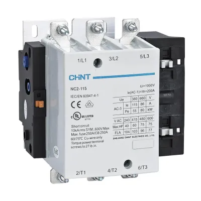Контактор NC2-115 115A 230В AC3 50Гц R