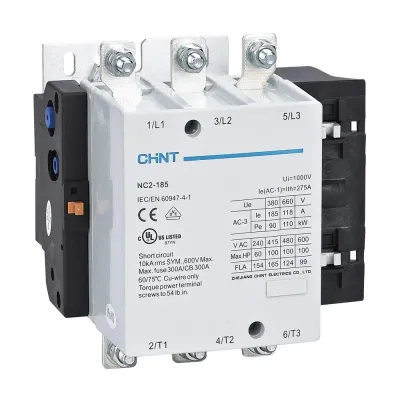 Контактор NC2-185 185A 400В AC3 50Гц R