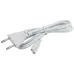 Сетевой шнур ЭРА LLED-А-CABLE-1m-W для светильников LLED-01/LLED-02/LLED-01-Х-E, длина 1 м с вилкой
