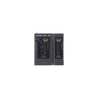 Кабельный тестер NIKOMAX, UTP/STP, RJ45, RJ12, RJ11, с функцией PortFlash и LED фонарём