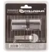 Цилиндровый механизм ''PALLADIUM'' асимметричный, 80 мм, ключ-ключ, хром