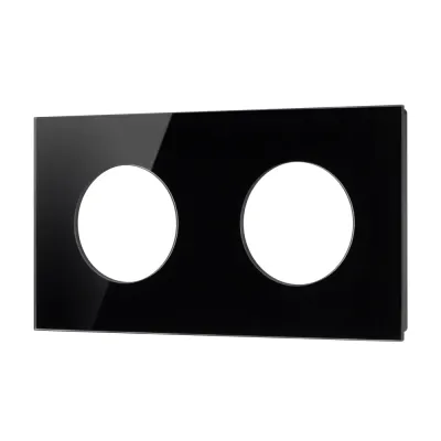 Рамка стеклянная FRM-GLARE-GC-2-BK