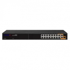 Коммутатор неуправляемый 16x1Гбит/с (RJ45 с PoE+), 2x1Гбит/с (RJ45) + 1x1Гбит/с (SFP) 285Вт