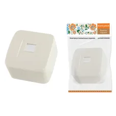 Розетка TФ RJ-11 открытой установки IP20, сл. кость Дача Народная