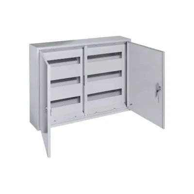 Корпус металлический ЩРН-90 (500х680х120) 2-х дверный TDM