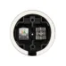 Розетка телефонная RJ11 + компьютерная RJ45 коричневая Болонь TDM