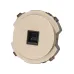 Розетка компьютерная RJ45  шампань  Байкал TDM