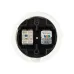 Розетка телефонная RJ11 + компьютерная RJ45 белая Болонь TDM
