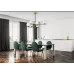 Светильник подвесной Maytoni Nostalgia MOD048PL-06G E14х6х40W Черный и Золото