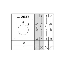 Кулачковый переключатель КПУ11-10/2037 (0-1 4р) TDM
