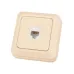 Розетка компьютерная (RJ-45) открытой установки IP20, сл. кость Ладога