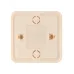 Розетка компьютерная (RJ-45) открытой установки IP20, сл. кость Ладога