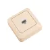 Розетка компьютерная (RJ-45) открытой установки IP20, сл. кость Ладога