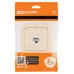 Розетка компьютерная (RJ-45) открытой установки IP20, сл. кость Ладога