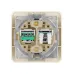 Розетка компьютерная RJ-45 + TФ (RJ-11) сл. кость  Валдай  TDM