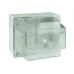 Коробка ответвит. с гладкими стенками, прозрачная, IP56, 380х300х180мм