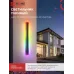 Светильник уличный светодиодный ДБУ MARS120-40RGB-SMART-ВL 40Вт 1200x80 с пультом ДУ IP54 черный IN HOME