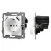 Механизм розетки с USB зарядкой SCT-MUAA-PL-WH-V 250V, 16A