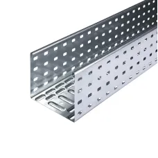 Лоток листовой перфорированный, 110x200x3000 мм, S=0,7 мм, FS (LKS 120 FS RU)