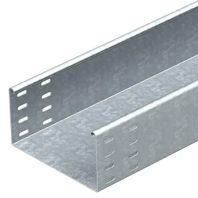 Лоток листовой неперфорированный, 110x300x3000 мм, S=0,7 мм, FS (LKSU 130 FS RU)