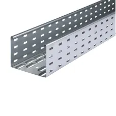 Лоток листовой перфорированный, 110х150х3000 мм, S=0,7 мм, FT (LKS 115 FT RU)