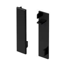 Заглушка PLINTUS-H54B BLACK (Пластик)