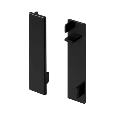 Заглушка PLINTUS-H54B BLACK (Пластик)