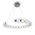 Светильник подвесной  Maytoni Amulet MOD555PL-L26CH4K LED 26W Хром