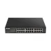 Коммутатор управляемый L2, PoE, 24x10/100/1000Base-TX, 100 Вт