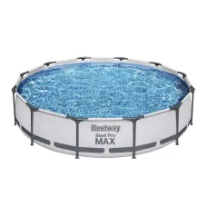 Каркасный бассейн Steel Pro Max 366х76см, 6473л, фил-насос 1249л/ч Bestway 56416