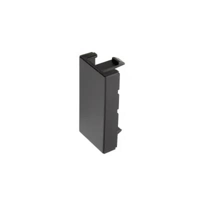 Заглушка 45 x 22,5 мм, графитовый черный