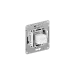 Механизм розетки RJ45 (cat5), чёрный Эпика EKF