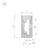 Профиль силиконовый WPH-FLEX-0612-SIDE-S8-5m BLACK (Силикон)