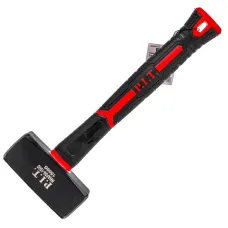 Кувалда c фибергласовой рукояткой ADVANCE HHAF09-1500 (1500-1749г, 285мм, сталь 45)