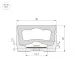 Профиль силиконовый WPH-FLEX-3020-TOP-S16-10m WHITE, Силикон