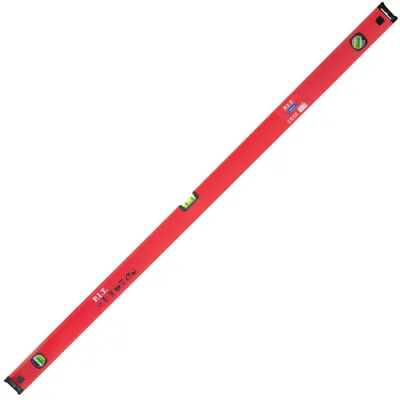 Уровень пузырьковый магнитный P.I.T. ADVANCE HSPL02-1200 (1200мм, 3 капсулы, коробчатый,1мм/м)
