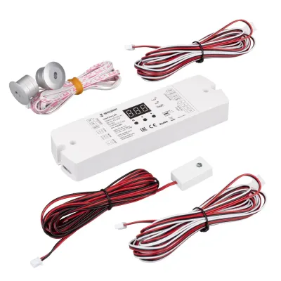 Контроллер лестничный INTELLIGENT ARLIGHT SMART-SPI-302-82-2G-SH-PS-SUF 12-24V, TUYA Wi-Fi, 2.4G