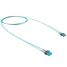 Патч-корд оптический двухволоконный (Duplex) SC/UPC-SC/UPC 50/125 (OM3) 1 м