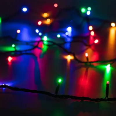 Гирлянда светодиодная декоративная ARD-STRING-HOME-5000-GREEN-50LED-LIVE RGB 230V, 3.5W ARDCL, IP20