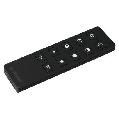 Пульт SMART-R6-DIM 1 зона, 2.4G ARL, IP20 пластик, 5 лет