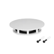 Крепление MOONLIGHT-BASE-ROUND-D18-S White, металл
