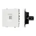 Механизм компьютерной розетки SCT-NOBE-MPC1-SFPL-WH, RJ-45, CAT6, Белый