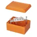 Коробка пластиковая FS с гладкими стенками и клеммниками IP56 150х110х70мм 4р 450V 32A 10мм.кв нержавеющий контакт